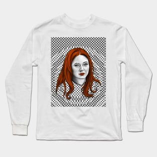 Amy - digital painting Long Sleeve T-Shirt